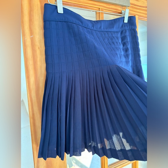 J. Crew Drop Waist Pleated mini skirt size 4 - Picture 2 of 10